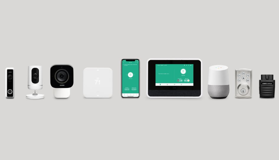Vivint home security product line in Buffalo